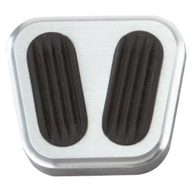 LOKAR Suit 1967-1969 Ammaroo/Firebird Emergency Brake Pad with Rubber - Brushed Billet Aluminium LK-BAG-6099 Autofit