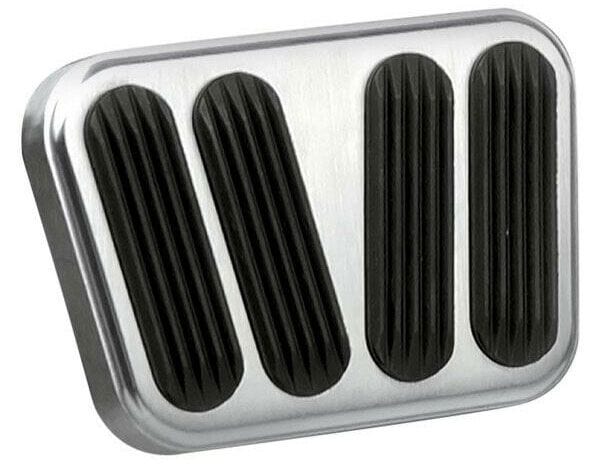 LOKAR Suit 1967-1969 Camaro/Firebird Brake/Clutch Pad with Rubber - Brushed Billet Aluminium LK-BAG-6102 Autofit