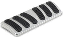 LOKAR Suit 1967-1969 Camaro/Firebird Curved Automatic Brake Pad with Rubber - Brushed Billet Aluminium LK-BAG-6134 Autofit