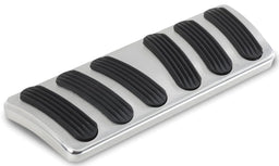 LOKAR Suit 1967-1969 Camaro/Firebird Curved Automatic Brake Pad with Rubber - Brushed Billet Aluminium LK-BAG-6134 Autofit