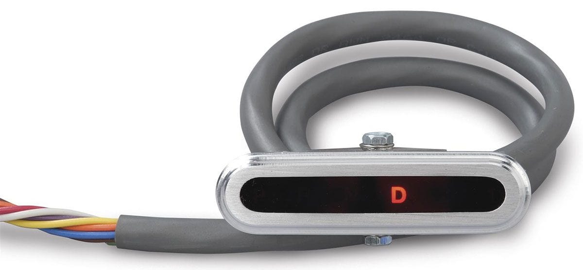 LOKAR Suit 350/400/200/C4/C6/727/904/518 Transmissions Horizontal LED Dash Indicator Bezel - Brushed Billet Aluminium LK-CIND-1700 Autofit