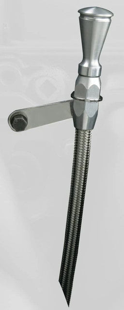 LOKAR Suit Big Block Chevy Braided Stainless Steel Flexible Engine Dipstick LK-ED-5003 Autofit