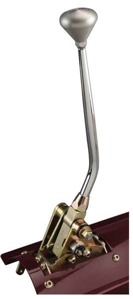 LOKAR Suit C-4 Transmissions 10" Floor Mount Automatic Gear Stick with Billet Aluminium Mushroom Gear Knob LK Autofit