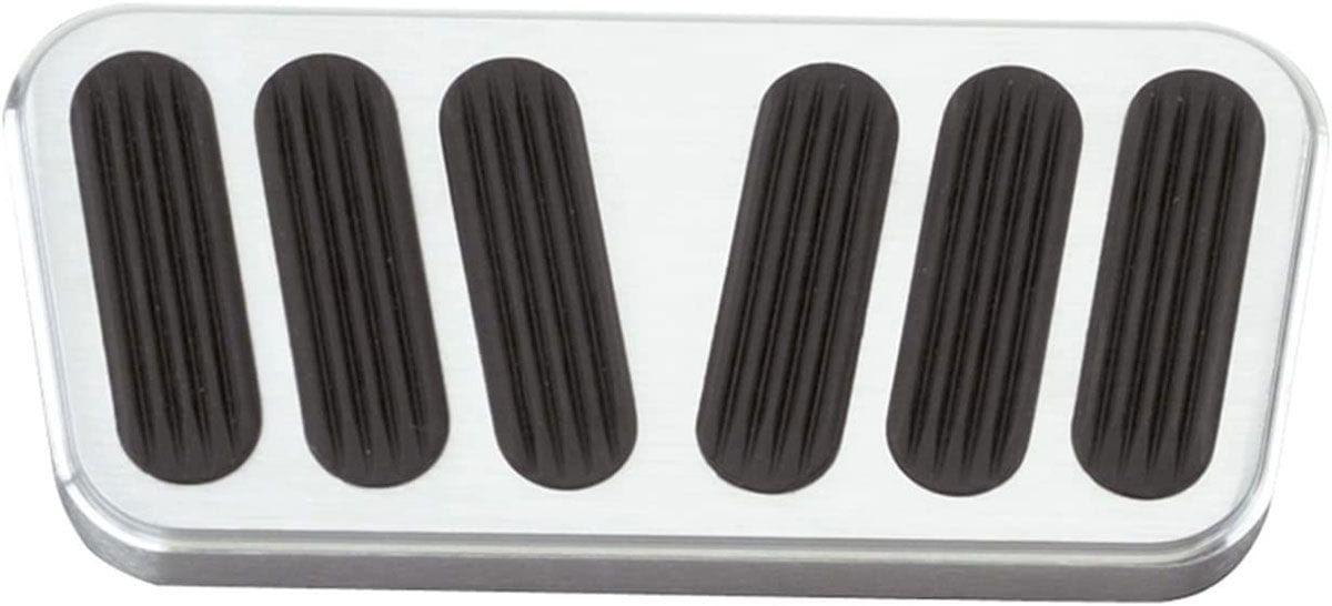 LOKAR Suit Camaro/Firebird 1967-1969 Automatic Brake Pad with Rubber - Brushed Billet Aluminium LK-BAG-6094 Autofit