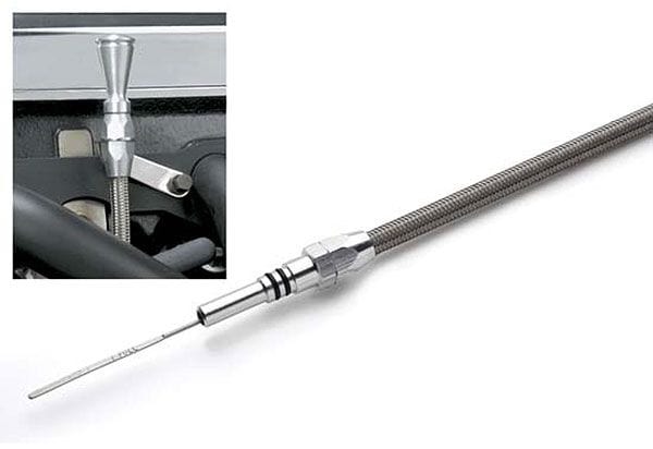 LOKAR Suit Ford 351C Braided Stainless Steel Flexible Engine Dipstick LK-ED-5023 Autofit