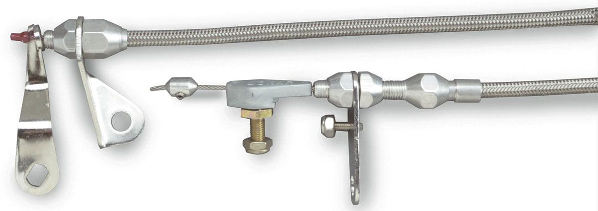 LOKAR Suit Ford C-4 Transmissions Hi-Tech Kick Down Kit Braided Stainless Steel Housing LK-KD-20C4HT Autofit