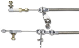 LOKAR Suit GM Powerglide Hi-Tech Kick Down Kit Braided Stainless Steel Housing LK-KD-20PGHT Autofit