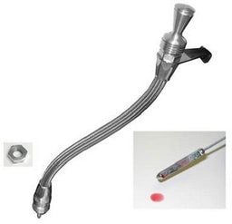 LOKAR Suit TH-350 Transmission mount Anchor-Tight Locking Transmission Dipstick - Polished LK-1211134 Autofit