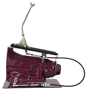 LOKAR Suit TH350 Transmissions 12" Cable Operated Automatic Gear Stick with Mushroom Gear Knob LK-COS6350CM Autofit