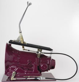 LOKAR Suit TH350 Transmissions 12" Cable Operated Automatic Gear Stick with Mushroom Gear Knob LK-COS6350CM Autofit