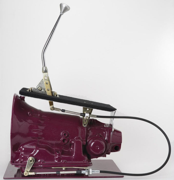 LOKAR Suit TH350 Transmissions 12" Cable Operated Automatic Gear Stick with Mushroom Gear Knob LK-COS6350CM Autofit