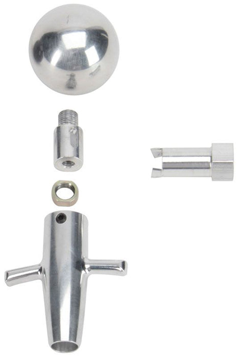 LOKAR With Brite (Polished) Knob Finish Muscle Car Shift Knob & Adapter LK-SK-68MCT Autofit