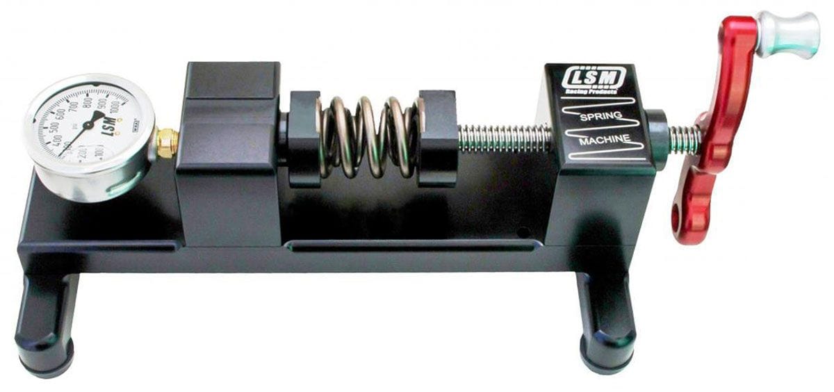 LSM With 600 lbs. Gauge Bench Top Valve Spring Tester LSMSM-600 Autofit