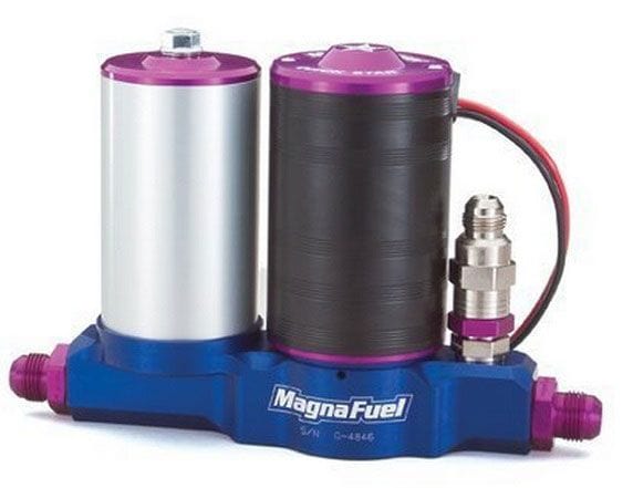 MAGNAFUEL -10AN In &: Out With -8AN Bypass, 950 HP, 25-36 Psi With Filter Magnafuel QuickStar 300 Carburetted Series Fuel Pump WIMP4650 Autofit