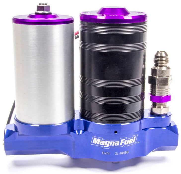 MAGNAFUEL -10AN In &: Out With -8AN Bypass, 950 HP, 25-36 Psi With Filter Magnafuel QuickStar 300 Carburetted Series Fuel Pump WIMP4650 Autofit