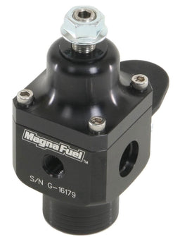 MAGNAFUEL x1 -10AN In, x2 -6AN Out, 750+ HP, 4-12 Psi Magnafuel 2 Port Fuel Regulator, Black WIMP9633-BLK Autofit