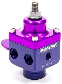 MAGNAFUEL x1 -10AN In, x4 -6AN Out, 1600+ HP, 4-12 Psi Magnafuel 4 Port Fuel Regulator WIMP9433 Autofit