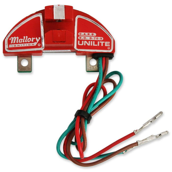 MALLORY Suit 4, 6 & 8 Cyl 37, 38, 46 & 47 Series Distributor Mallory Unilite Module MSD605 Autofit