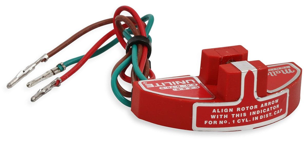 MALLORY Suit 4, 6 & 8 Cyl 37, 38, 46 & 47 Series Distributor Mallory Unilite Module MSD605 Autofit
