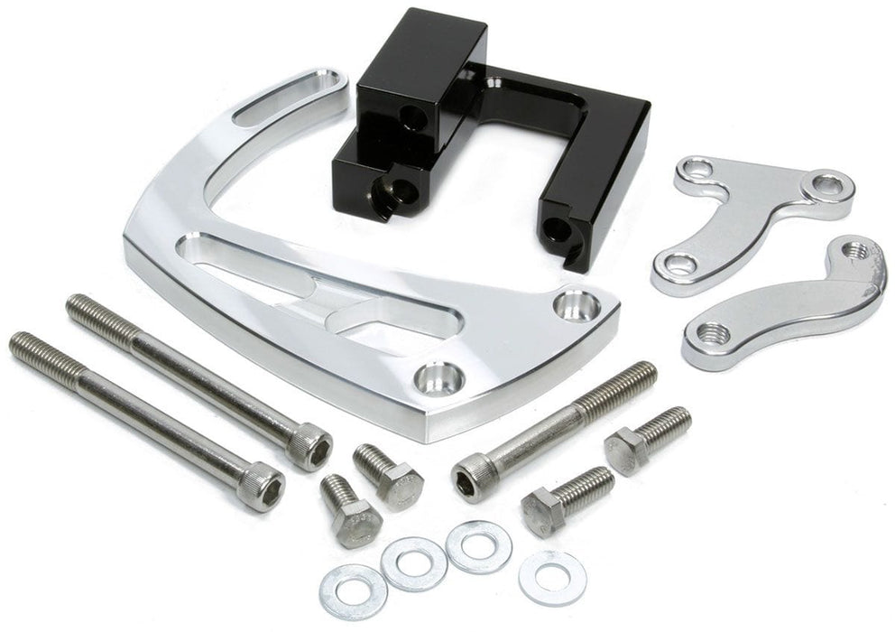 MARCH Billet Aluminium, Suit BB Chevy, for Meziere & CSI/CSR & Proform Elec March Performance Power Steering Bracket Only Kit for Electric Water Pumps MPP23 Autofit
