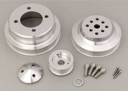 MARCH Billet Aluminium, Suit Ford 302-351 Windsor & Cleveland March Performance High Flow Serpentine Conversion Set MPP1675 Autofit