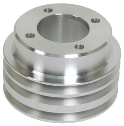 MARCH Billet Aluminium, Suit Ford 302-351W March Performance 3-Groove Crank Pulley with 4-Bolt Fluid Damper 5-1/2" MPP1539 Autofit