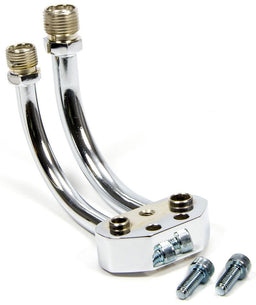 MARCH Suit 7176 Compressor A/C Manifold, Chrome MPP418-06 Autofit