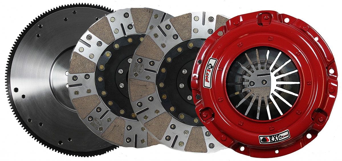 MCLEOD Suit Suit Chev LS Series, 9-11/16" X 1-1/8 X 26 Spline, Ceramic Facin RST Twin Plate Clutch Kit MC6405507M Autofit