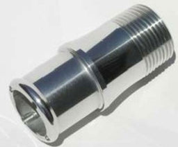 MEZIERE 1 1/4" hose connection Inlet fitting, for 100 series electric water pumps, Polished Finish MZWP1125U Autofit