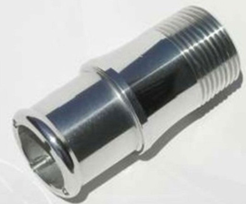 MEZIERE 1 1/4" hose connection Inlet fitting, for 100 series electric water pumps, Polished Finish MZWP1125U Autofit