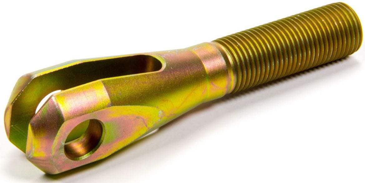 MEZIERE 1/2-20 R/H Male Thread, 1/4" Slot With 3/8" Bolt Threaded Clevis 4130 Steel MZTC1220 Autofit