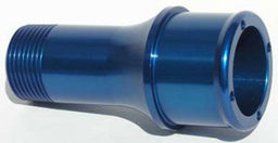 MEZIERE 1 3/4" Hose Connection Inlet Fitting,Extended Length For 100 Series Electric Water Pumps Blue Finish MZ Autofit