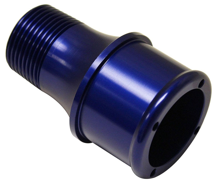 MEZIERE 1-3/4" hose connection Inlet Fitting, For 100 Series Electric Water Pumps Blue Finish MZWP1175B Autofit