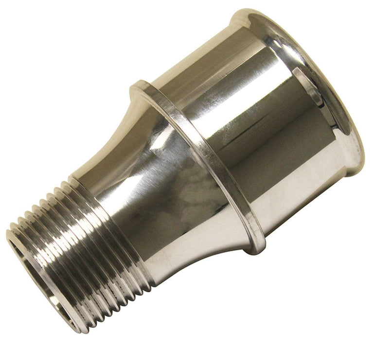 MEZIERE 1-3/4" hose connection Inlet Fitting, For 100 Series Electric Water Pumps Polished Finish MZWP1175U Autofit