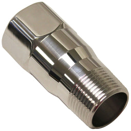 MEZIERE 1" NPT Female to 1" NPT Male Water pump fitting extension, Chrome Finish MZWP1000C Autofit