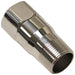 MEZIERE 1" NPT Female to 1" NPT Male Water pump fitting extension, Chrome Finish MZWP1000C Autofit