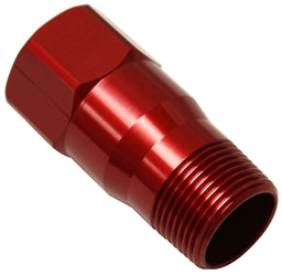 MEZIERE 1" NPT Female to 1" NPT Male Water pump fitting extension, Red Finish MZWP1000R Autofit
