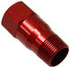 MEZIERE 1" NPT Female to 1" NPT Male Water pump fitting extension, Red Finish MZWP1000R Autofit
