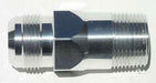 MEZIERE 1" NPT Male To #16AN hose connection, Chrome Finish Inlet fitting, for 100 series electric water pumps MZWP1016C Autofit