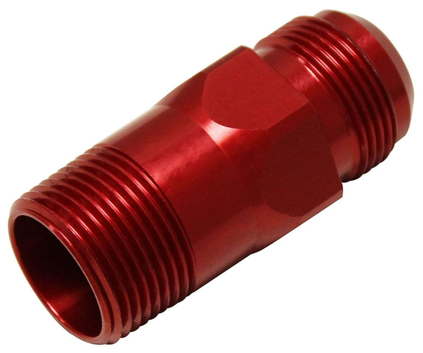 MEZIERE 1" NPT Male To #16AN hose connection, Red Finish Inlet fitting, for 100 series electric water pumps MZWP1016R Autofit