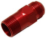 MEZIERE 1" NPT Male To #16AN hose connection, Red Finish Inlet fitting, for 100 series electric water pumps MZWP1016R Autofit