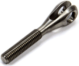 MEZIERE 10-32 L/H Male Thread, 1/8" Slot With 3/16" Bolt Hole Threaded Clevis Stainless Steel MZTC1032L Autofit