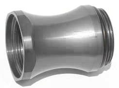 MEZIERE -20AN Water Neck 2.6" Extension Fitting, Black MZWN2000S Autofit