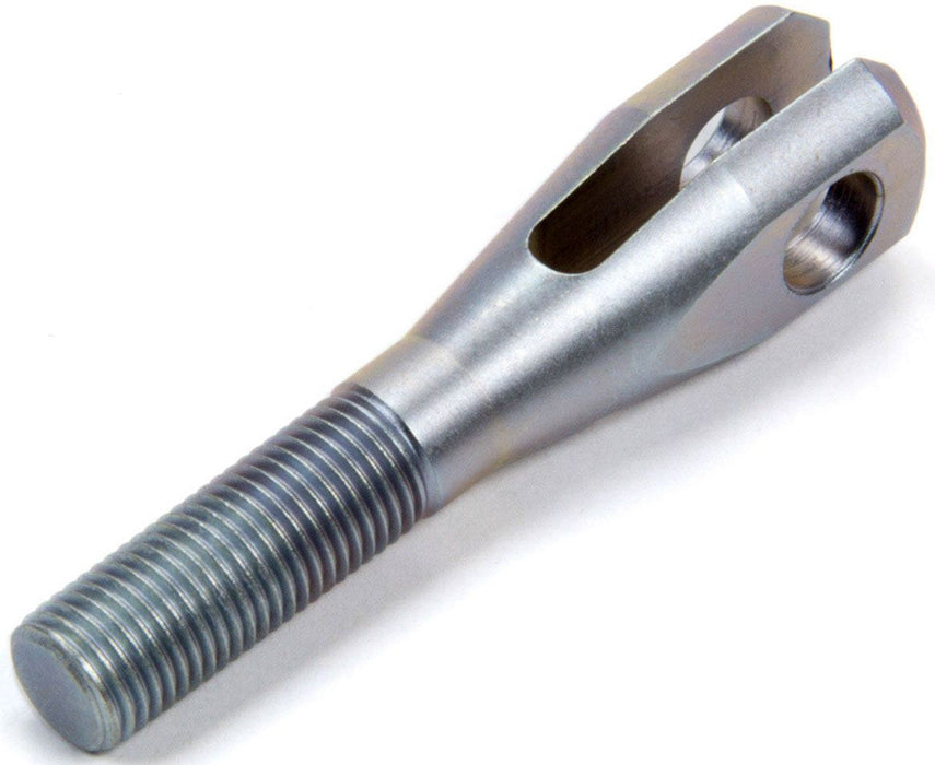 MEZIERE 3/8-24 R/H Male Thread, 3/16" Slot With 5/16" Bolt Hole Threaded Clevis 4130 Steel MZTC3824 Autofit