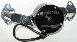 MEZIERE 35GPM, standard motor Big Block Chev Electric Water Pump, Polished Finish MZWP100U Autofit