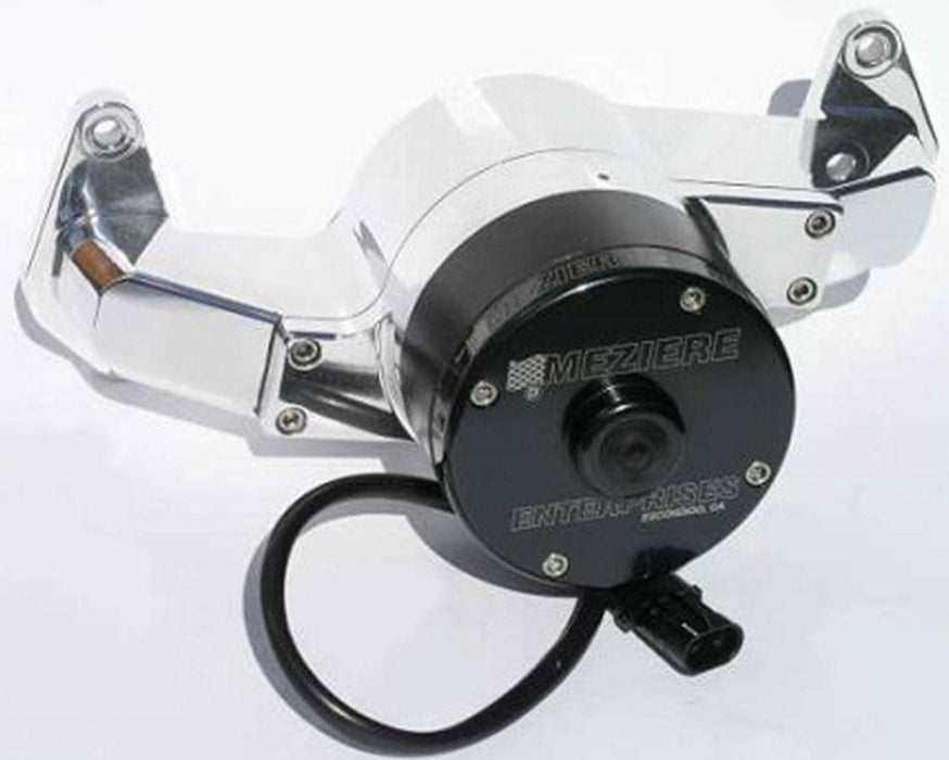 MEZIERE 35GPM, Standard motor Big Block Ford 429/460 Electric Water Pump, Polished Finish MZWP108U Autofit