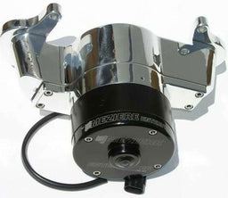 MEZIERE 35GPM, standard motor Small Block Chrysler Electric Water Pump, Polished Finish MZWP114U Autofit