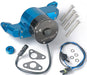MEZIERE 35GPM, standard motor Small Block Ford Electric Water Pump, Blue Finish MZWP111B Autofit