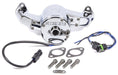 MEZIERE 35GPM, standard motor Small Block Ford Electric Water Pump, Polished Finish MZWP111U Autofit