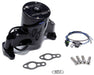 MEZIERE 42GPM, Heavy Duty motor Small Block Chev Electric Water Pump, Black Finish MZWP101SHD Autofit